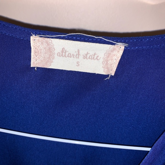 Royal blue alterd state romper - Picture 2 of 2